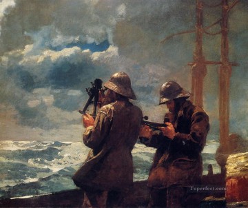 Eight Bells Realism marine painter Winslow Homer Oil Paintings